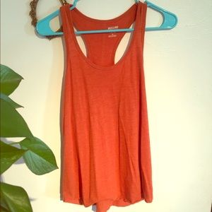 Mossimo rust racerback tank XS